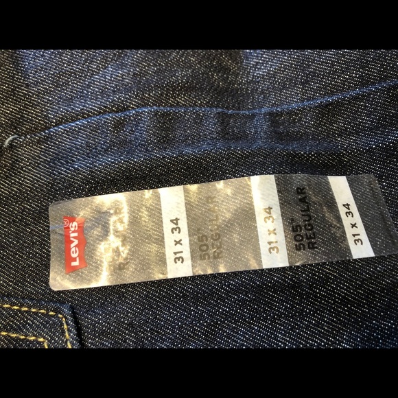 Levi Jeans 505 Regular  31 / 34 - Picture 6 of 6